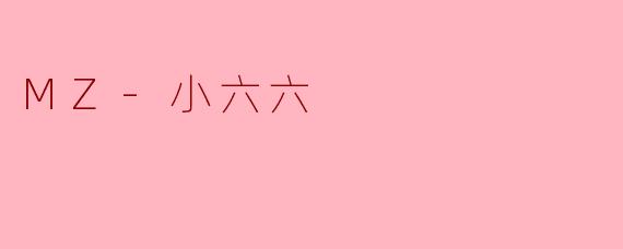.MZ-小六六.是什么？